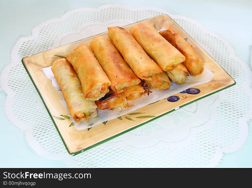 Fried springrolls