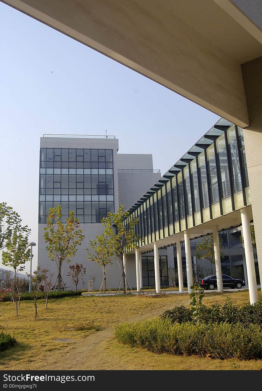 Modern building in CUMT, Xuzhou