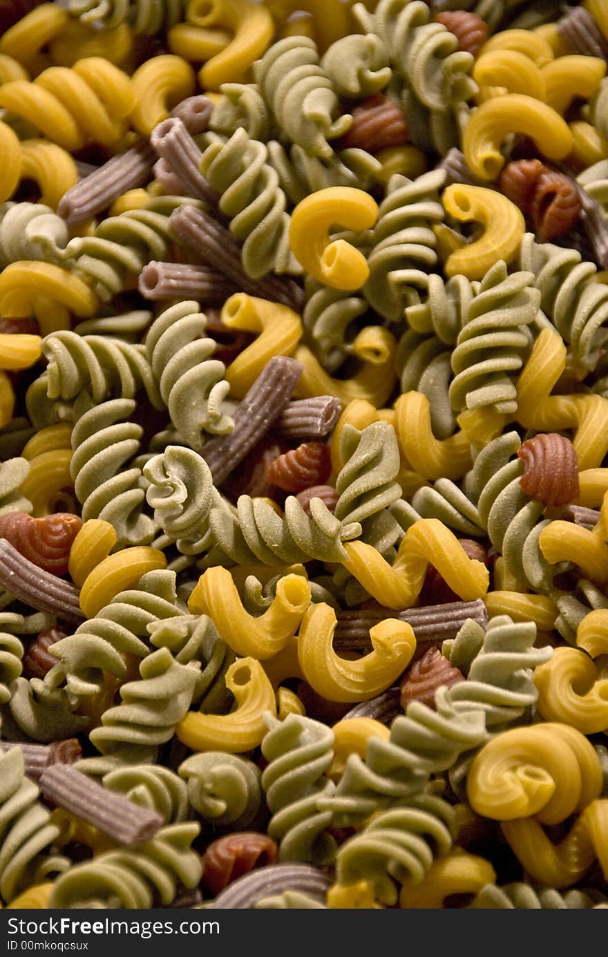 Pasta Mixed Colors