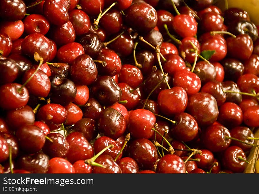 Natural Ripe Cherries