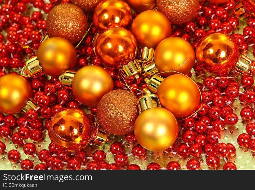 Background of colorful christmas balls. Background of colorful christmas balls