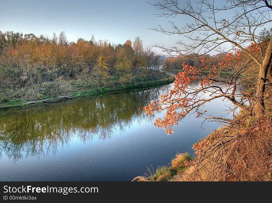 River In The Autumn