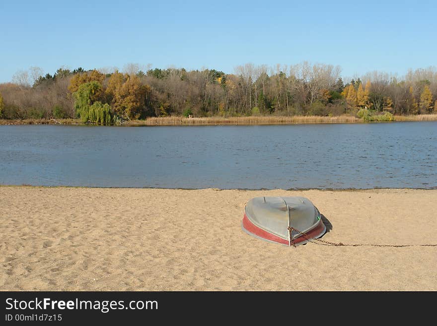 Beach in Autumn