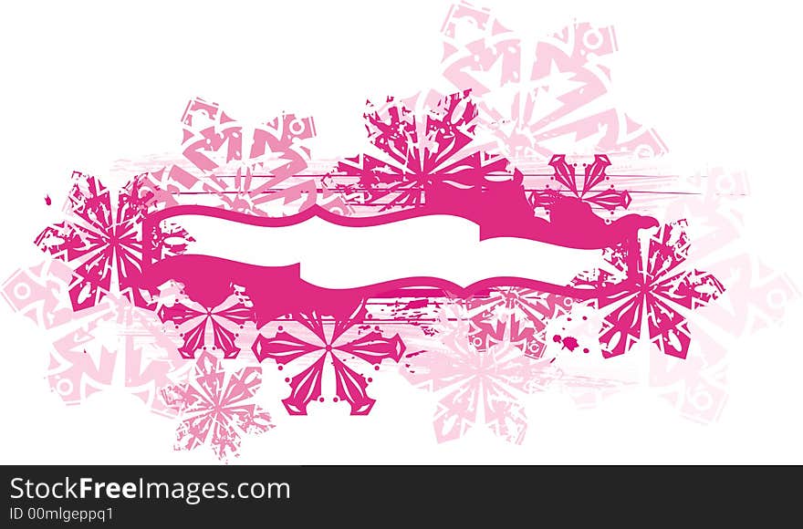 Ornamental Winter Background