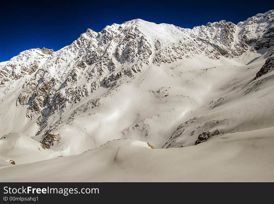 Winter in the Mountains