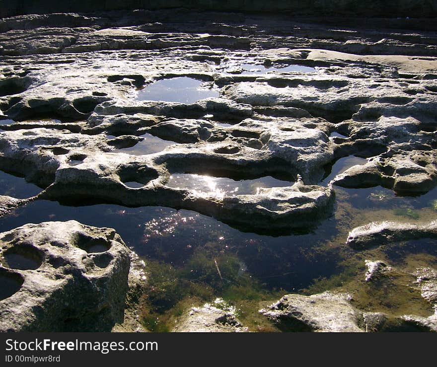 Hollow rock