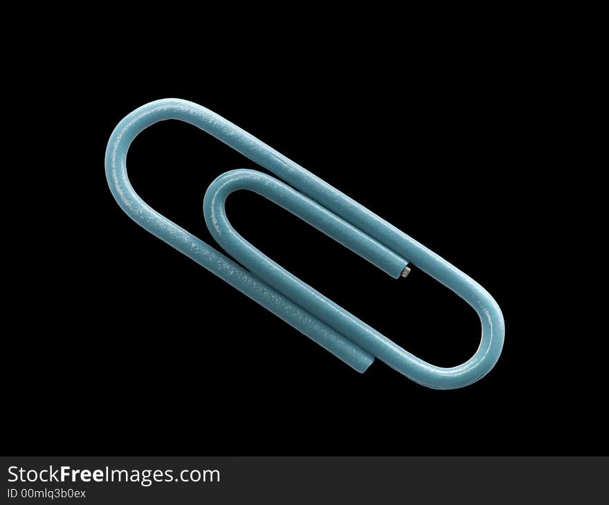 Blue Paperclip