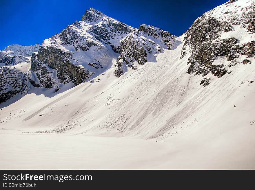 Winter in the Mountains