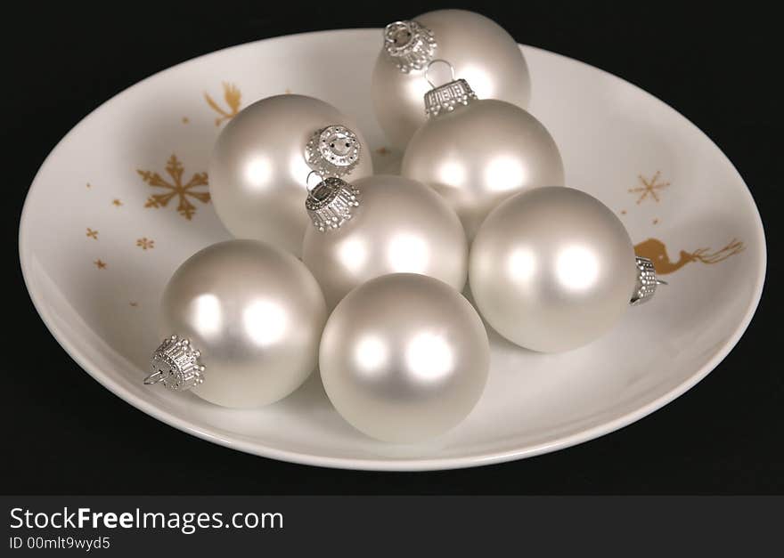 Silver Christmas Ornaments