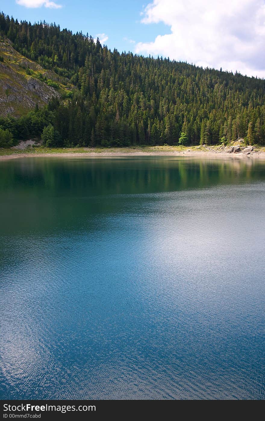 Lake and Mountain