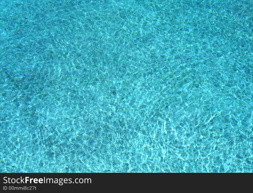 Light blue water ideal for background. Light blue water ideal for background