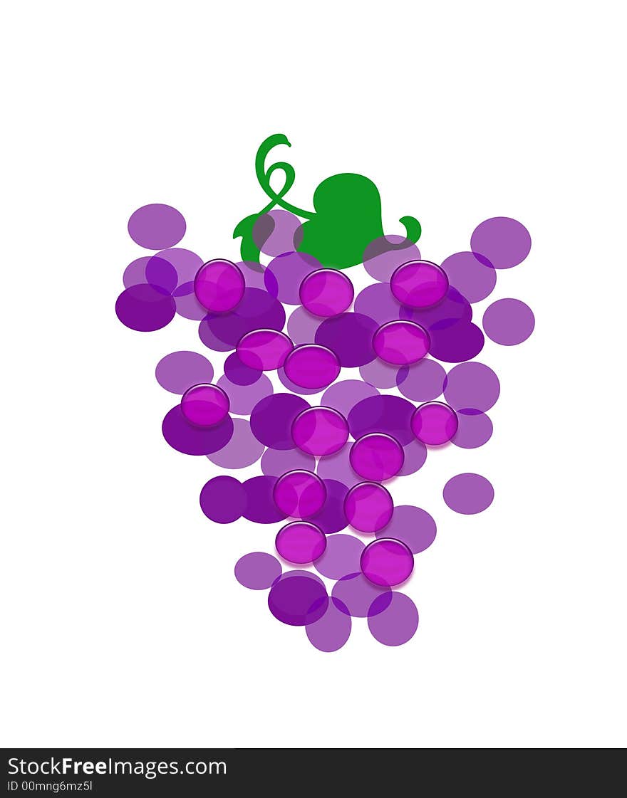 Grapes Illustration