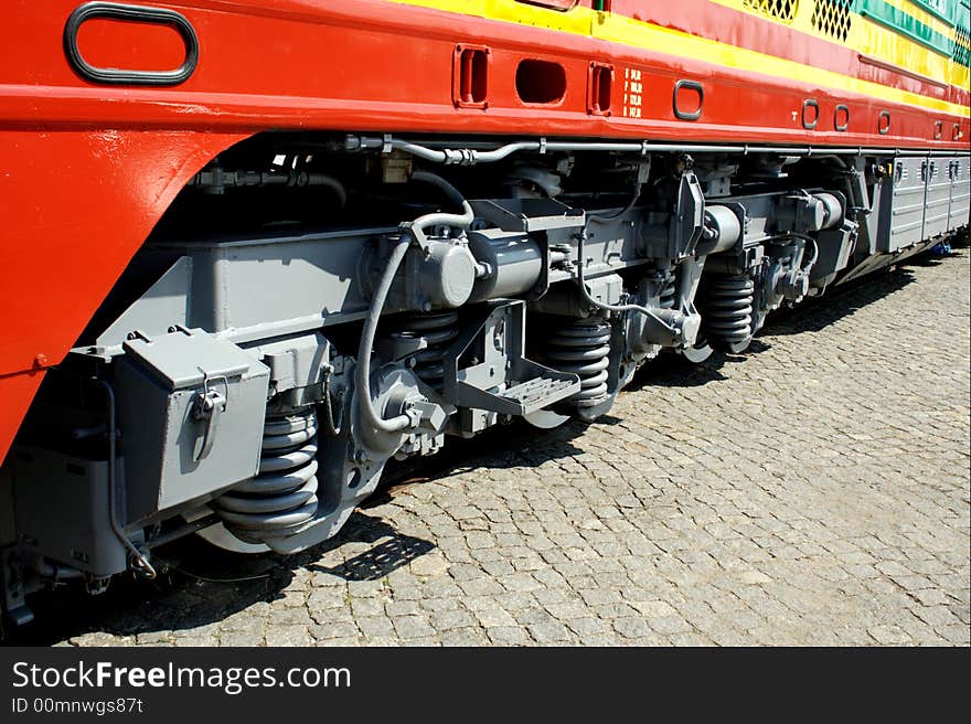 Modern Locomotive - Wheels