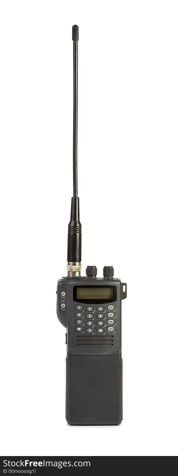 Portable radio transceiver