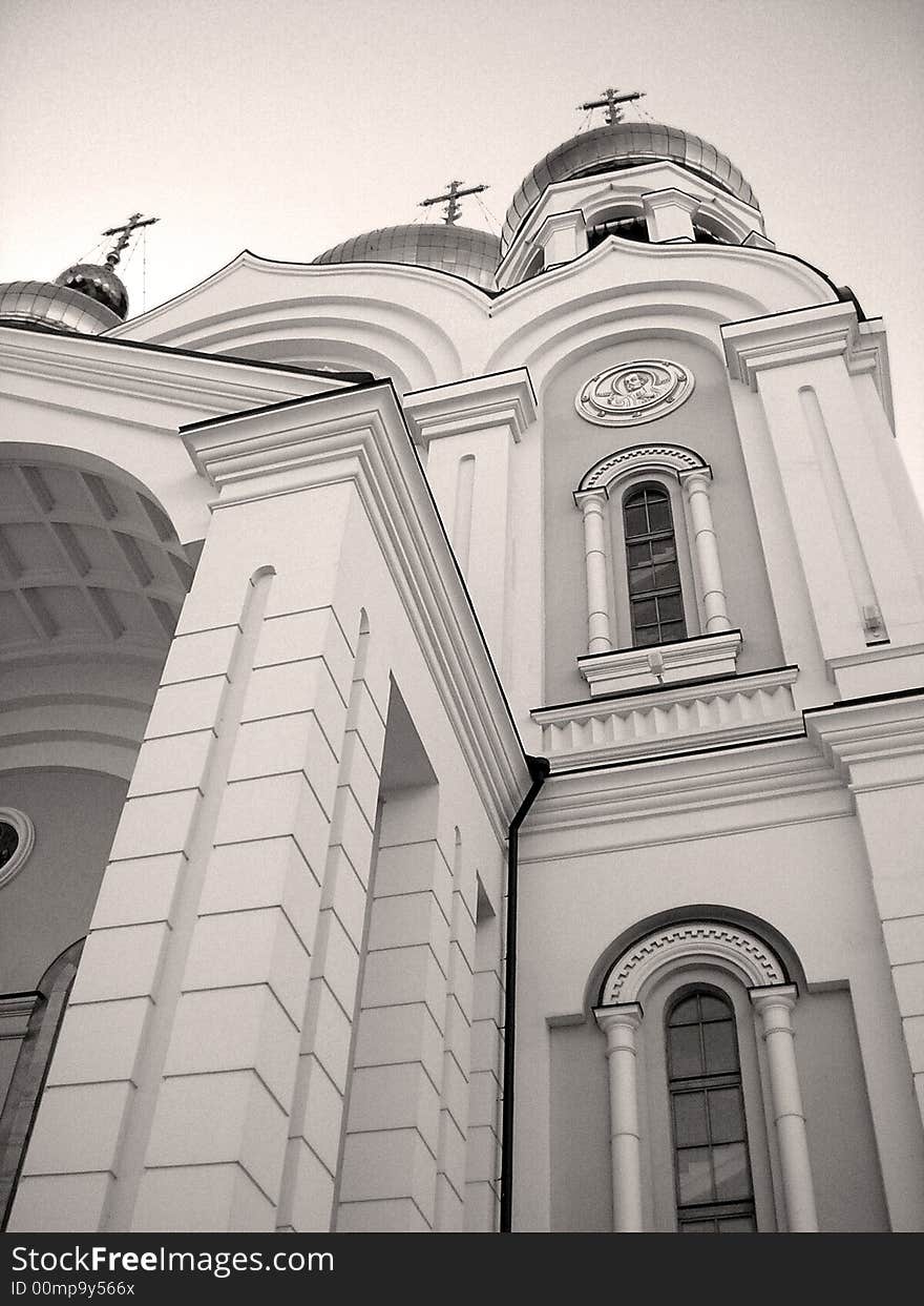 Church in Khabarovsk.