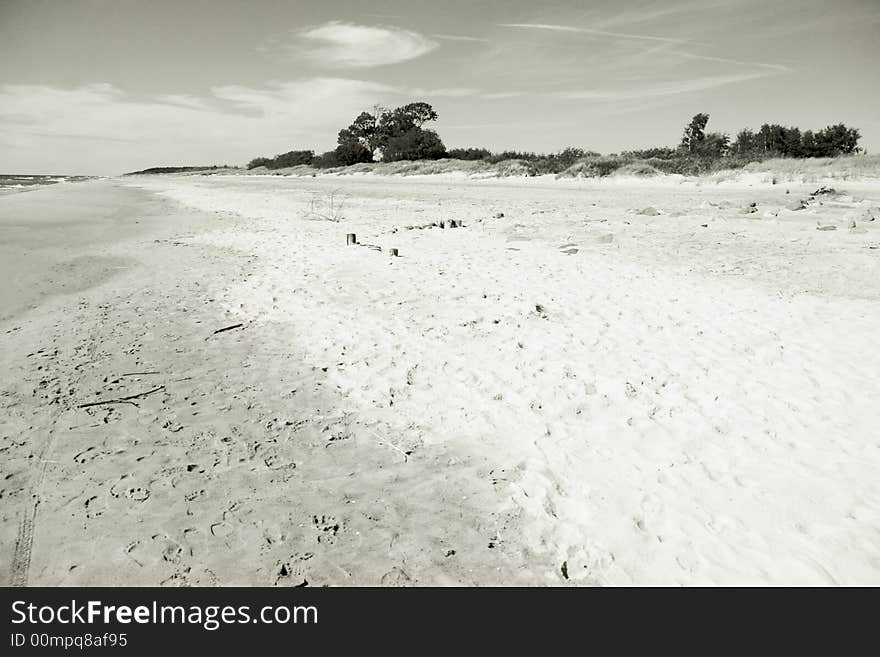 Natural seaside