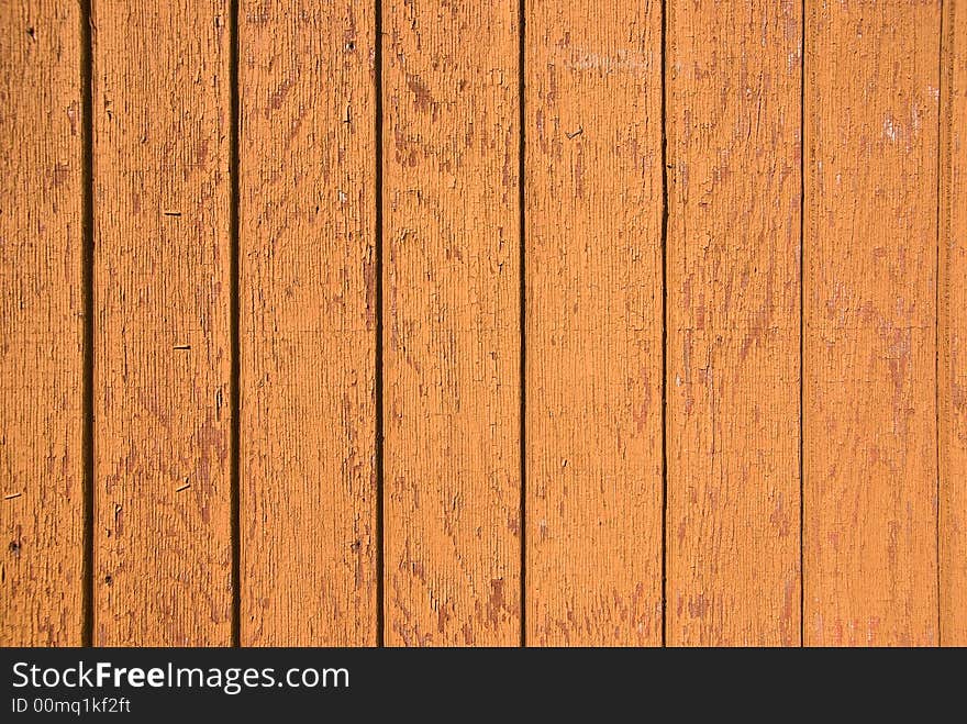 Grunge painted wooden wall