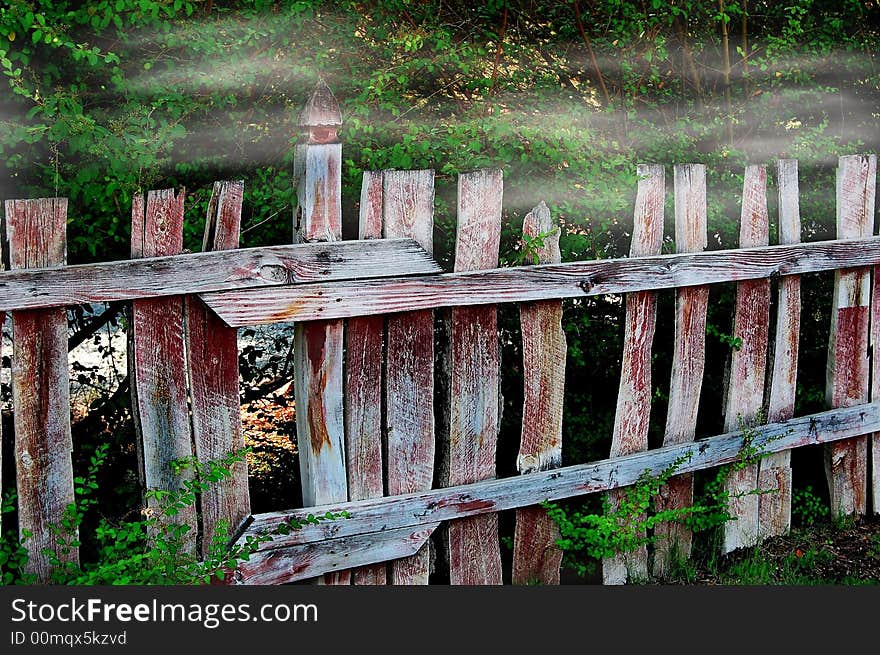 Orchard fence