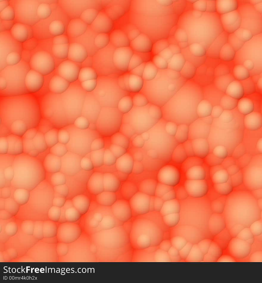 Seamless texture soap bubbles red
