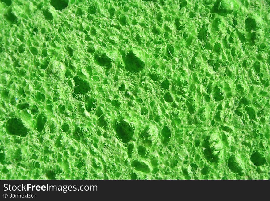 Green Sponge background