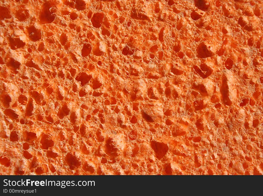 Orange Sponge Background