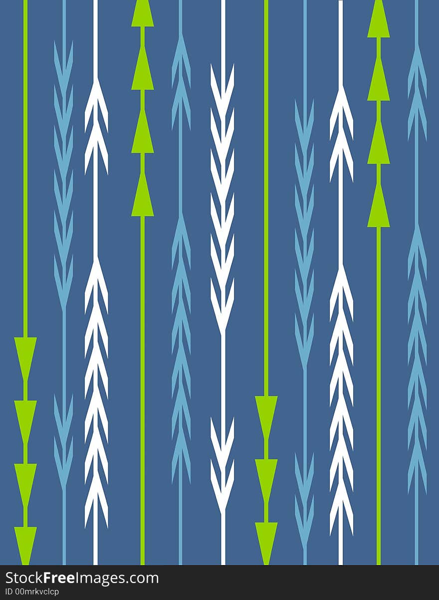 A background pattern featuring Christmas style stripes in blue, green and white. A background pattern featuring Christmas style stripes in blue, green and white