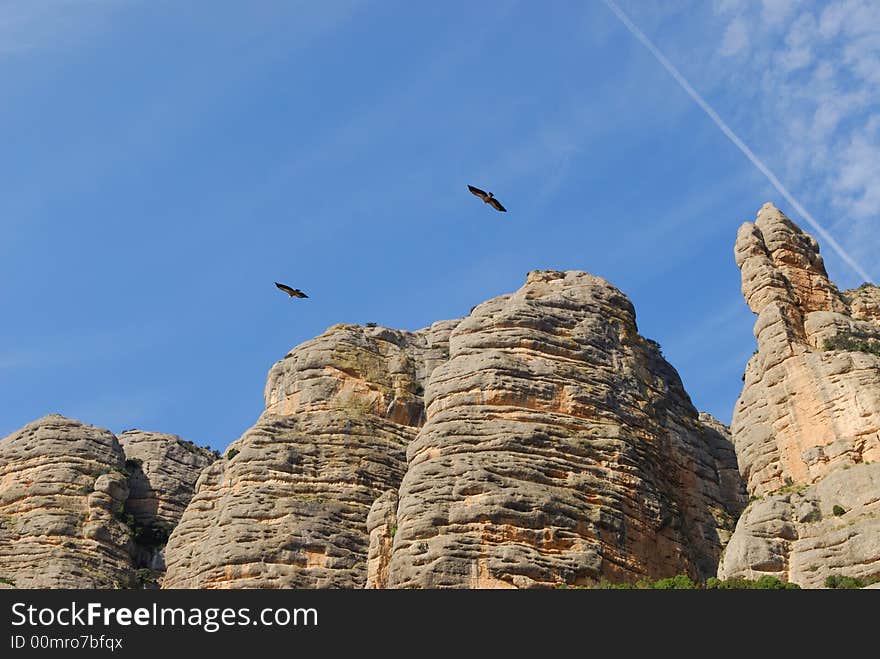 Rocks in Pyrenees