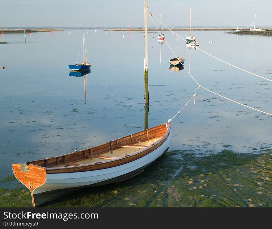 Boats In The Evening Sun