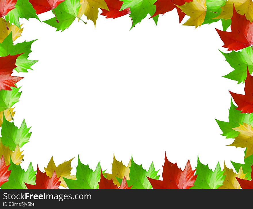 Nice Autumn Leafs frame with no background, good for postcard, book covers etc. Nice Autumn Leafs frame with no background, good for postcard, book covers etc.