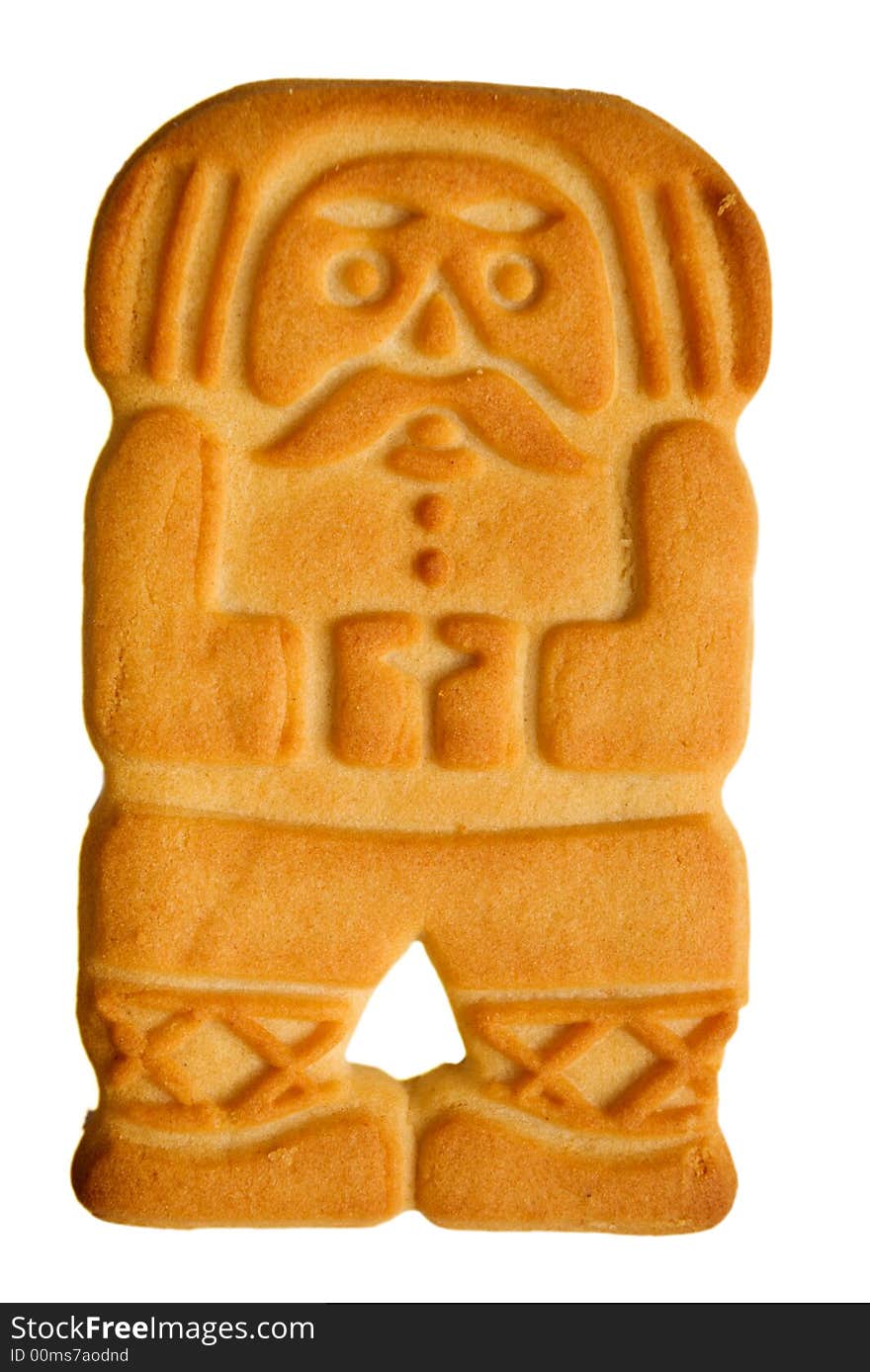 Old Man Shape Cookie