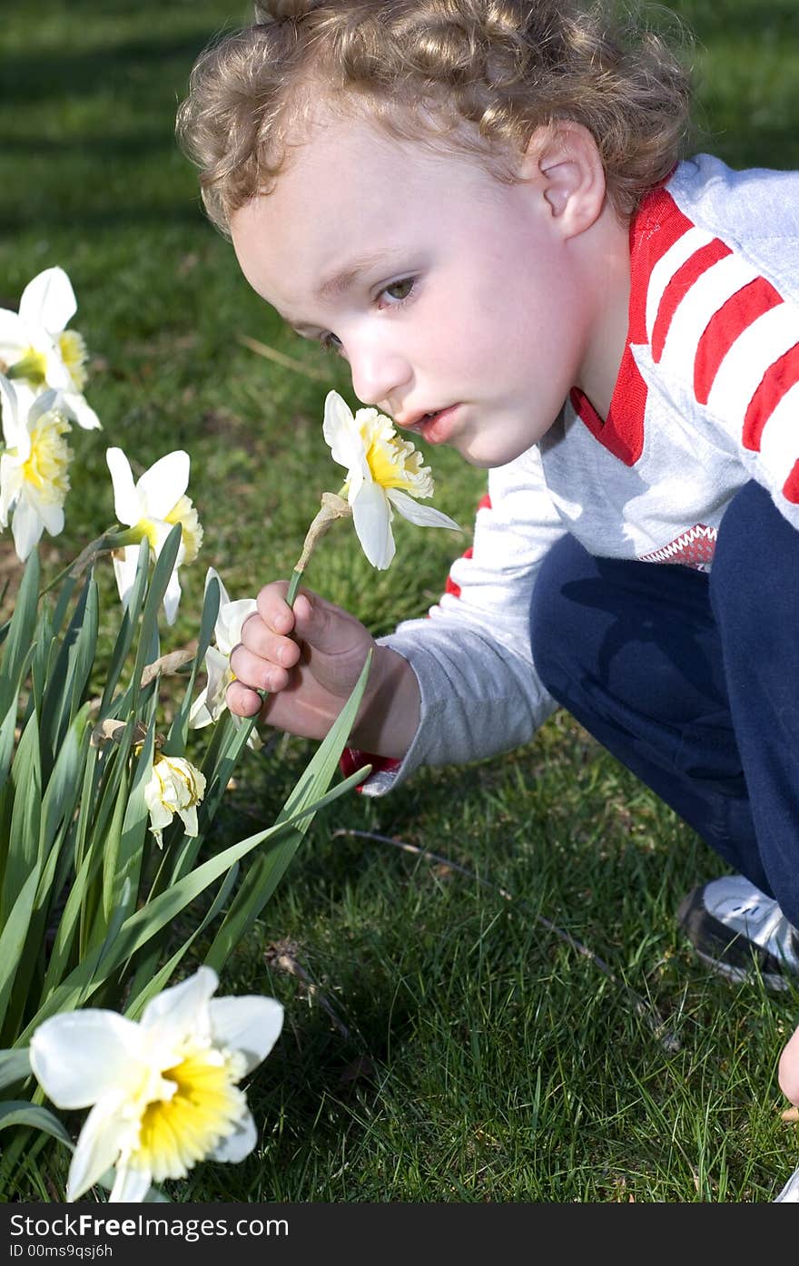 Smelling The Flowers