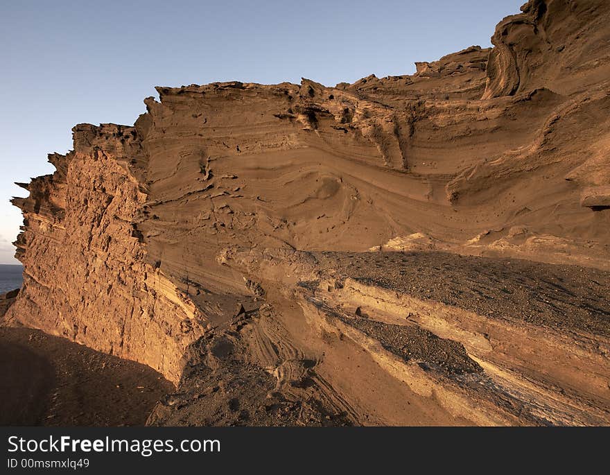 Volcanic rocks background or texture