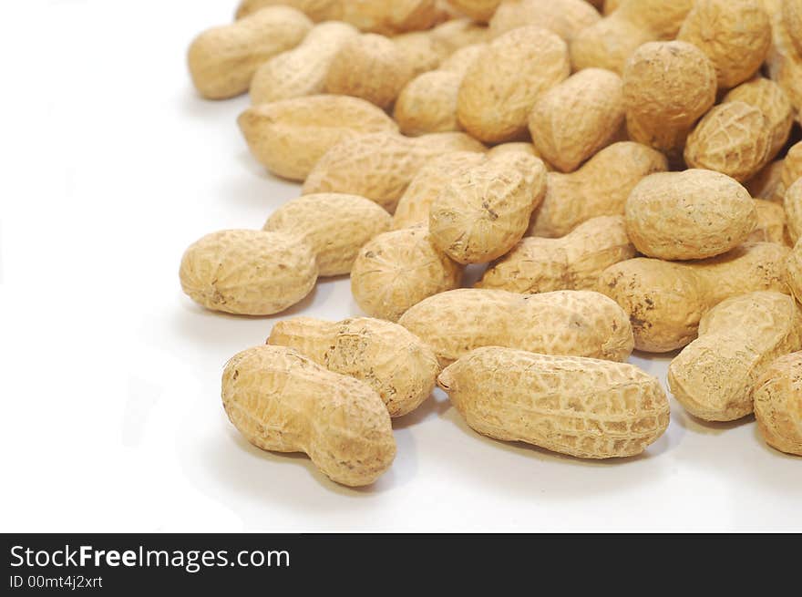 Peanuts close-up