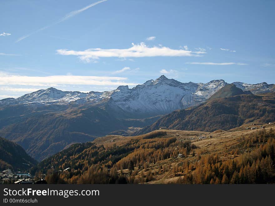 Mountain Landscape Autumn