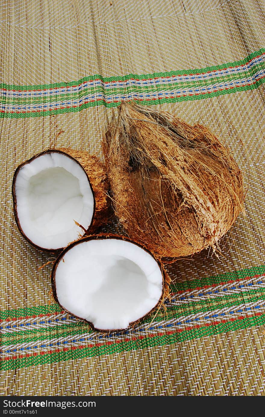 Mature Coconut Fruit