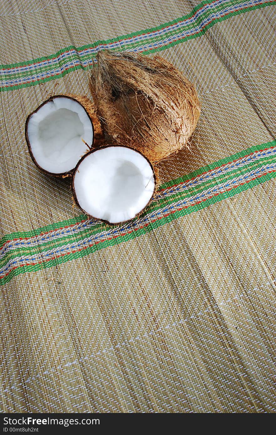 Mature Coconut Fruit