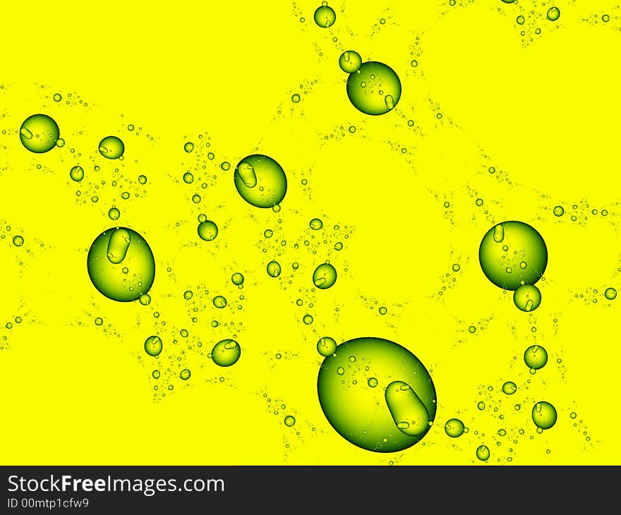 Abstract design background. Fractal illustration