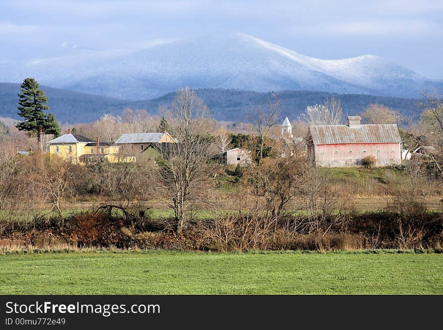 Early Winter In Vermont