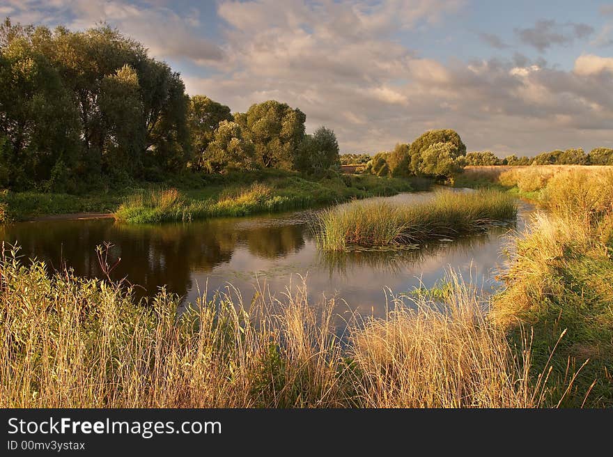 Autumn in the Moscow region. Autumn in the Moscow region