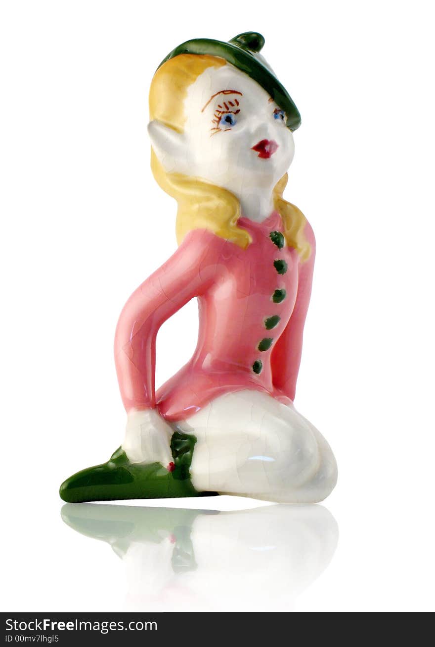 Vintage Elf Girl Figurine