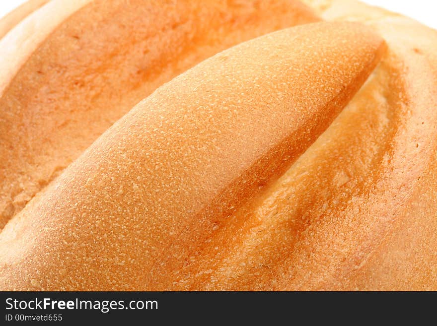 Freshly baked bread, food background