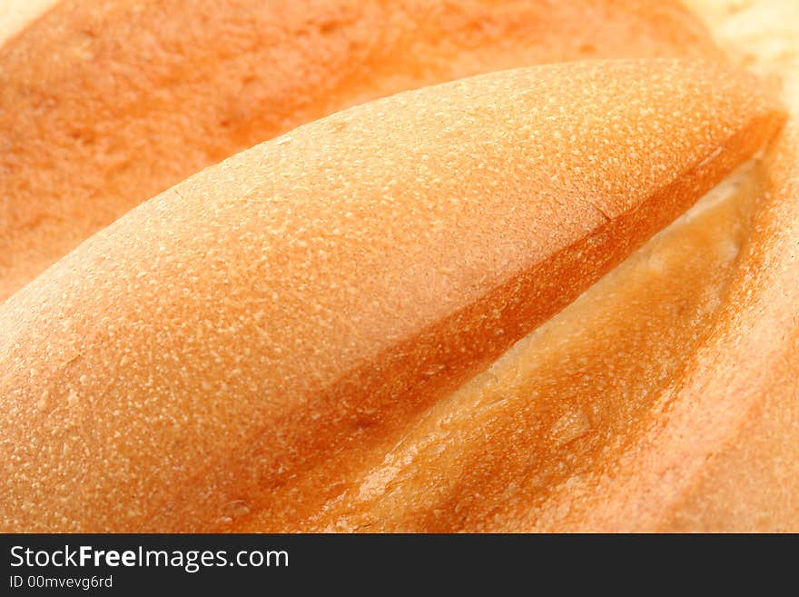 Freshly baked bread, food background