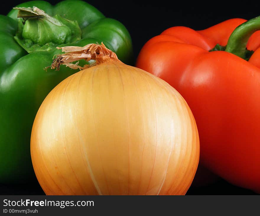 Bell Peppers And Onion