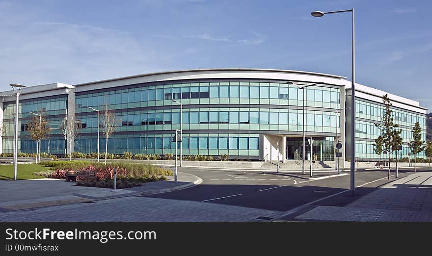 Modern office in Swansea