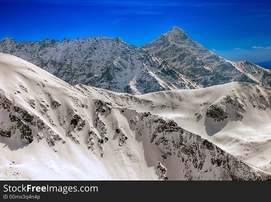 Winter in the Mountains