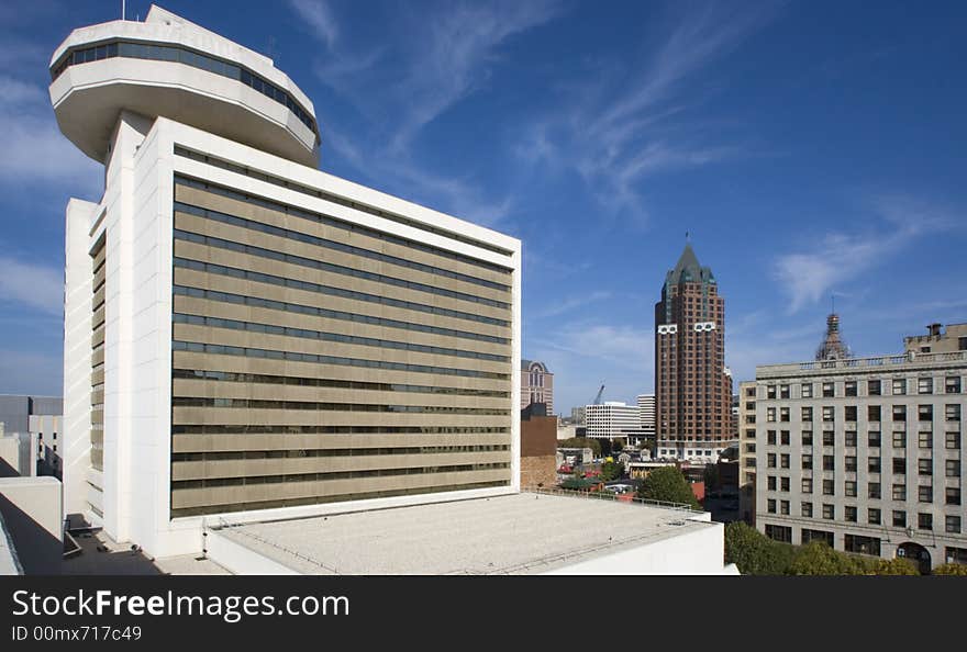 Downtown Milwaukee, Wisconsin.