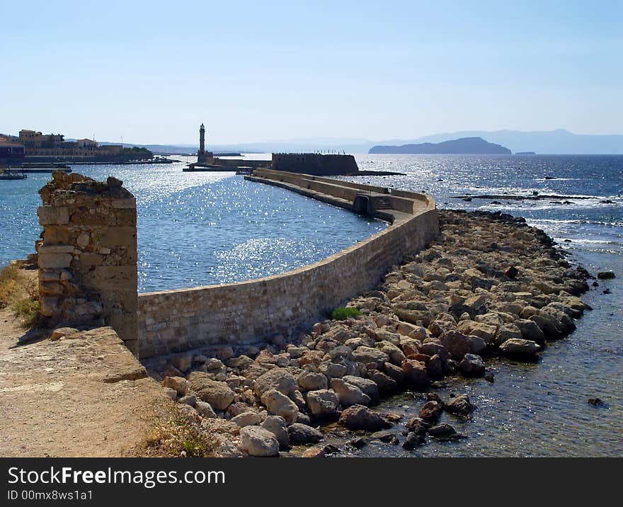 The old pier in Croatia.