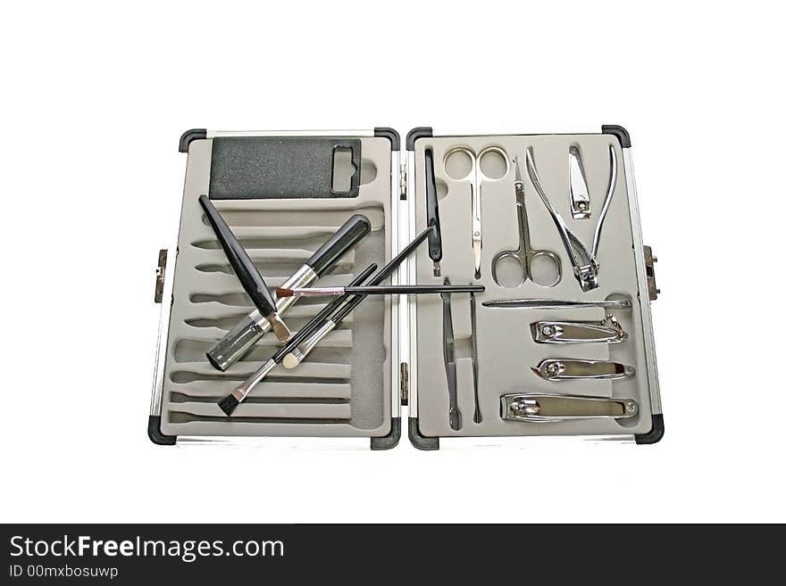 Manicure set for the beaty specialist to do your nail