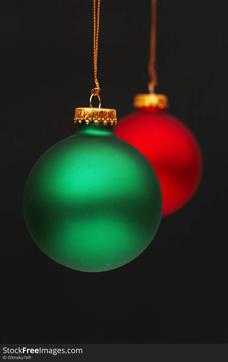 A christmass scene with colorful bulb hanging. A christmass scene with colorful bulb hanging