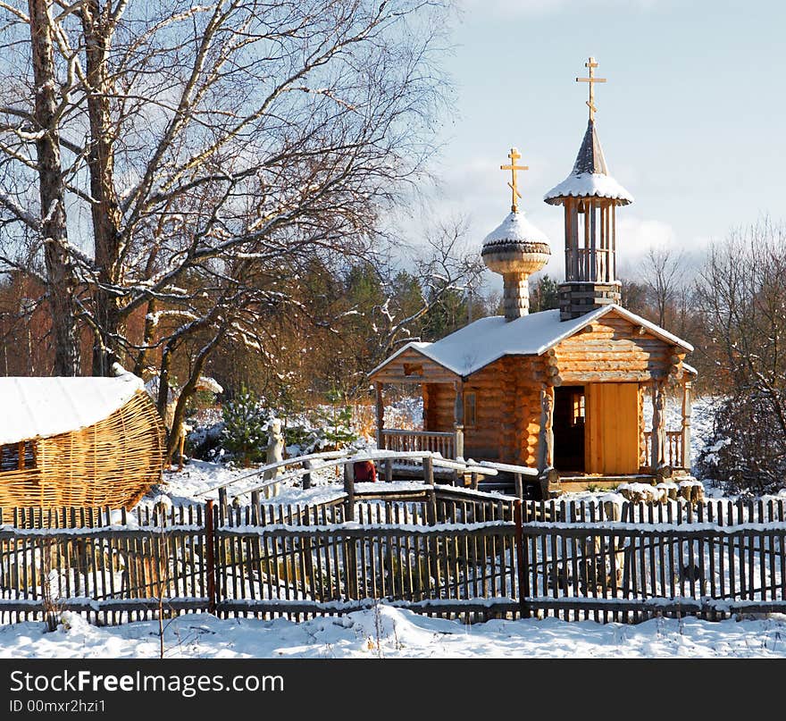 Wooden Orthodox Church